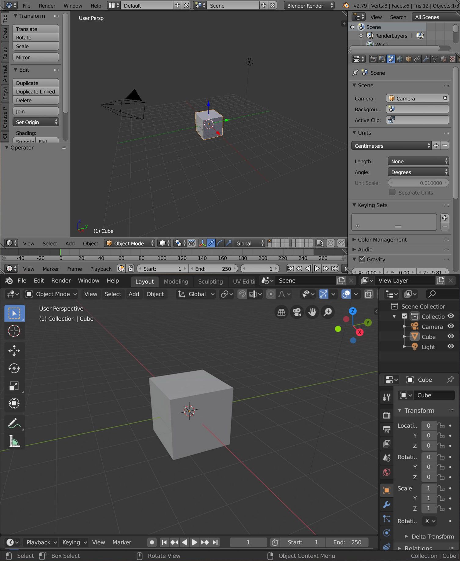 2.79] Blender Beginner Tutorial Glass Ball Cycles 